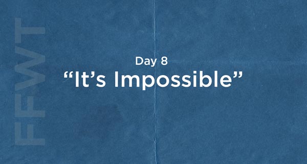 7 Ingredients for a Miracle | #FFWT Day 8