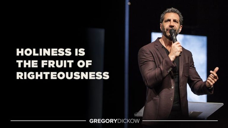 Holiness is the Fruit of Righteousness