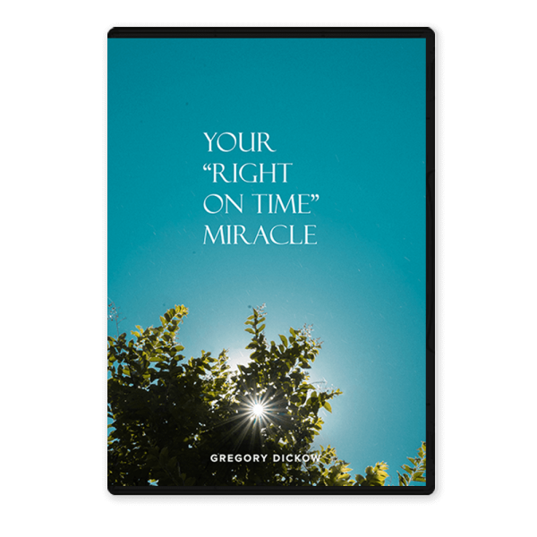 Your “Right On Time” Miracle audio series
