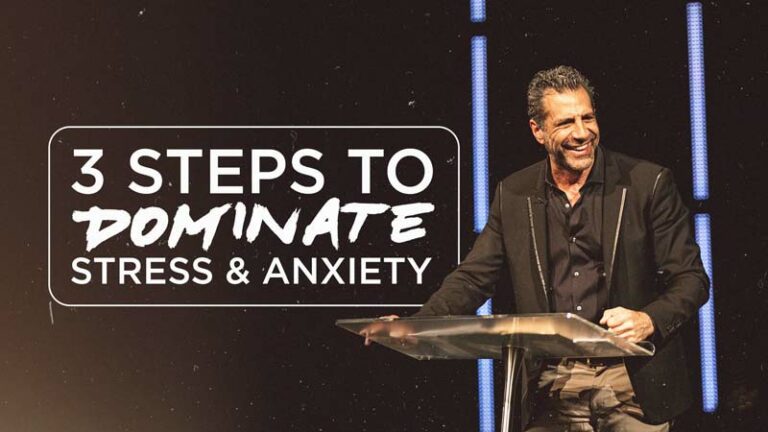 3 Steps To Dominate Stress & Anxiety